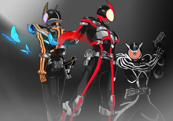 假面骑士壁纸(faiz 骑士系列)