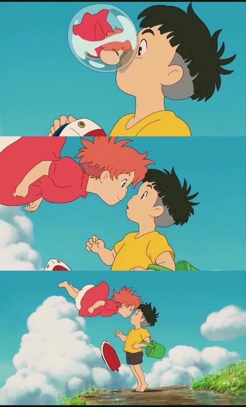 宗杰和波妞动漫壁纸