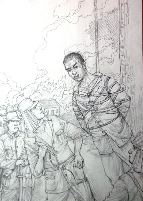 湘北会战历史画创作