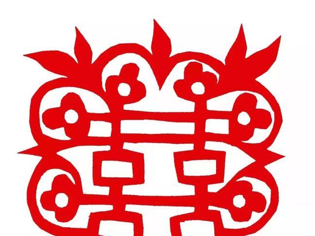 剪纸杰作各种囍字欣赏