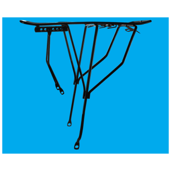 自行车货架山地车货架钢货架可载人后货架单车配件装备后座尾架 小孔