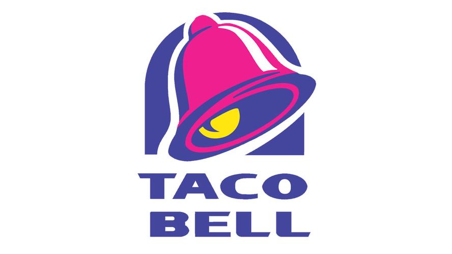 餐厅标志设计:taco bell更新标志-logo设计-摩恩网络