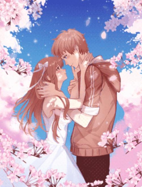 浪漫情侣一男一女