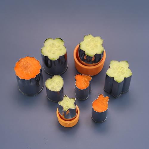 lz不锈钢花型蔬菜水果切蝴蝶面模具家用宝宝辅食卡通面片模具切花
