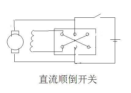 三轮车带倒顺开关电机接线图