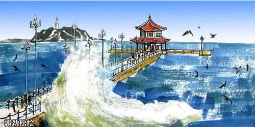 青岛 五一来青岛,逛五四广场,过栈桥,看海浪拍岸卷起千堆雪,听海鸥声