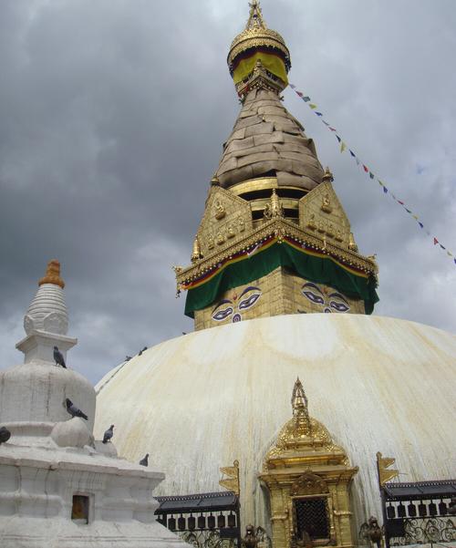 尼泊尔寺庙,猴庙