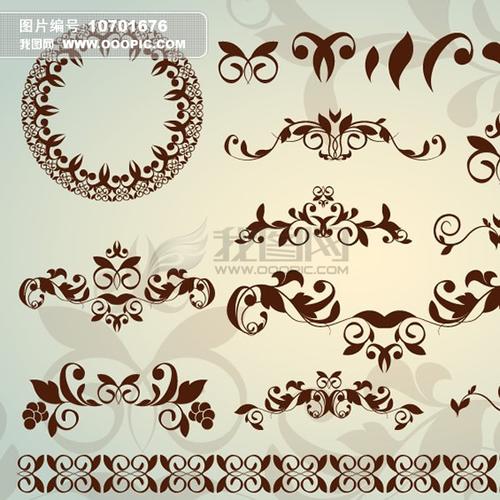 [eps]经典装饰花边矢量图