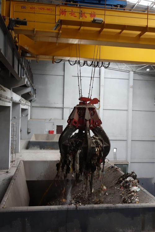 专业浙起牌垃圾吊灰渣吊高端垃圾抓斗起重机进口起重机