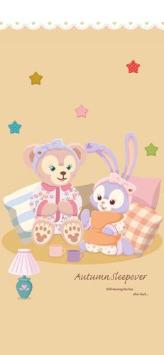 迪士尼系列|手机壁纸达菲熊和朋友们·星黛露和雪莉玫