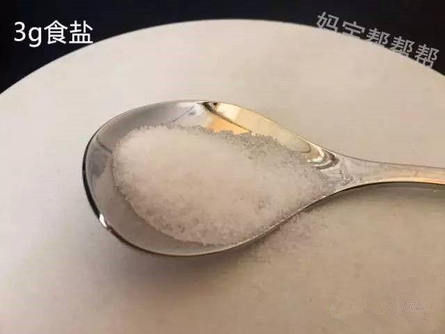 注意!1岁前不吃盐1岁后吃多少?一组图看懂吃盐量