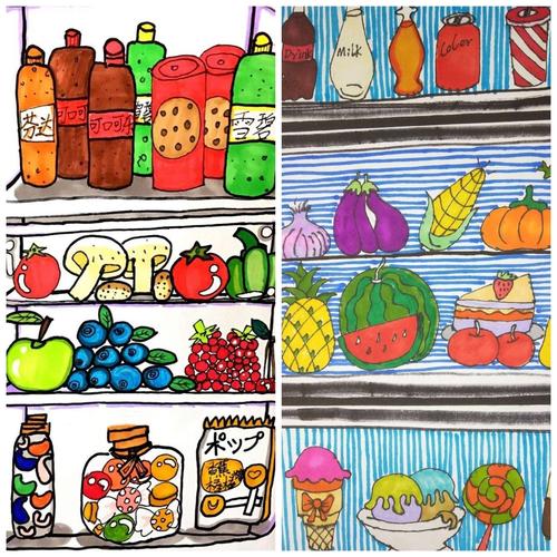 寒假美术课《神奇的冰箱》