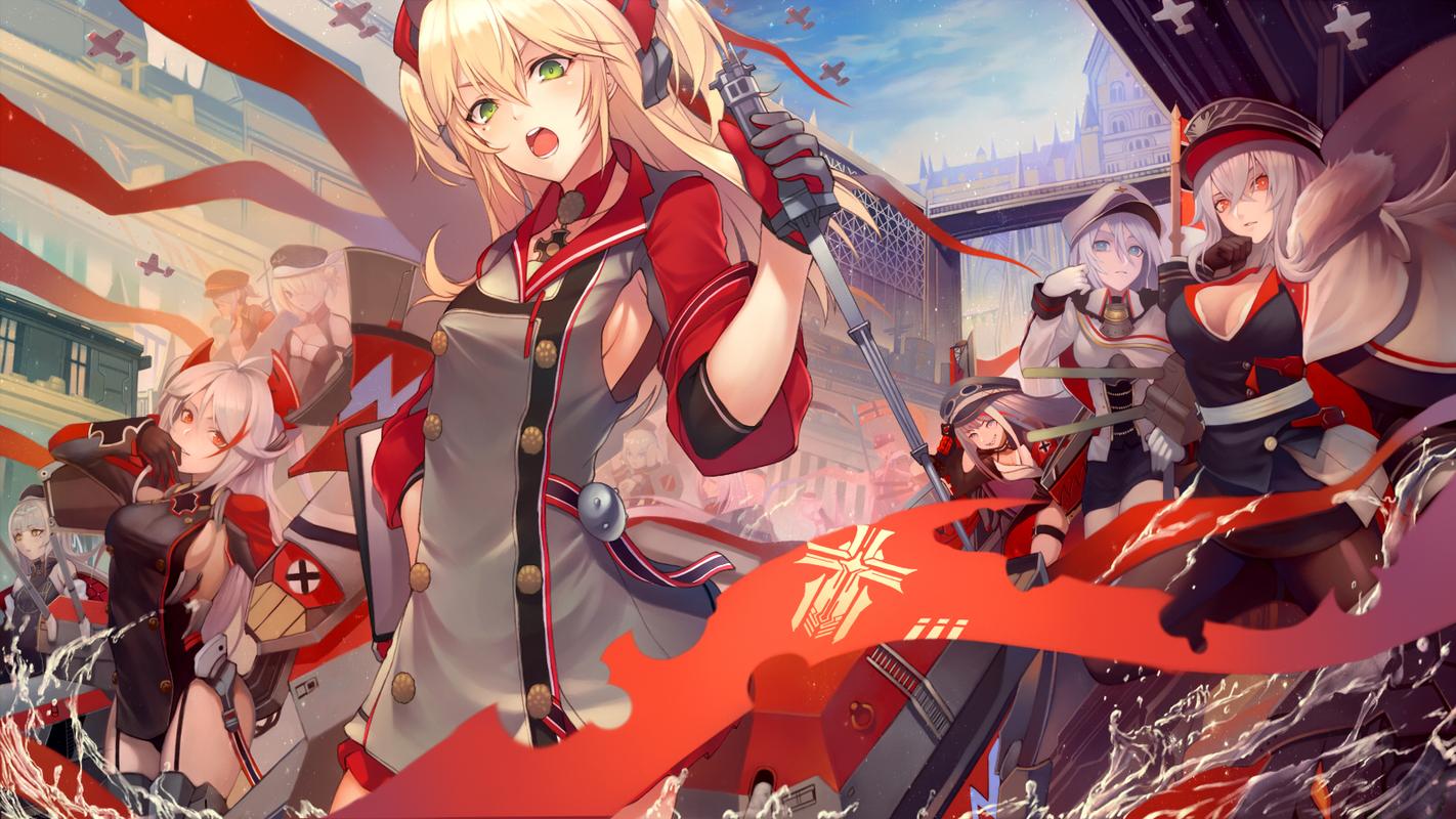 舰娘 舰队ccllection 碧蓝航线 欧根亲王 脾斯麦 提尔比茨 齐柏林