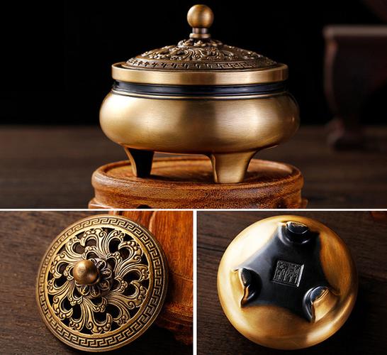 香薰盒陶瓷_茶室工作室美容院熏香炉开业陶瓷檀香熏香盒便携式香薰