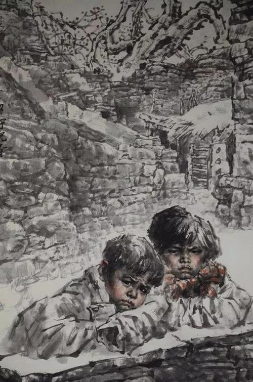 黄土地的儿子——青年画家高培旺作品欣赏
