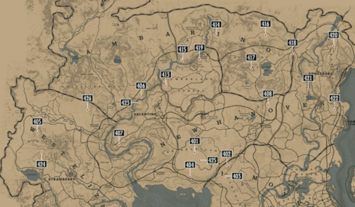 荒野大镖客2全恐龙化石位置分享 恐龙化石收集方法