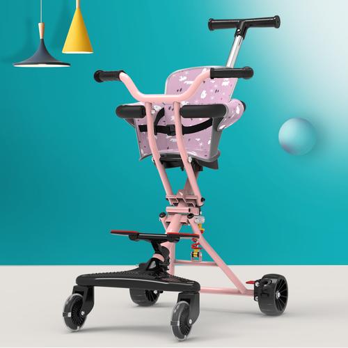 手推车轻便折叠16岁婴儿童简易玩具车带娃出门视频