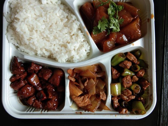 天津盒饭图片