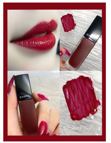 秋冬显白口红色号推荐:chanel香奈儿#154_口红_试色_香奈儿怎么样_显