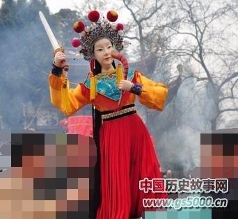 温州鼓词陈十四娘娘收妖端午节民间故事陈十四娘娘勇斗南蛇婆