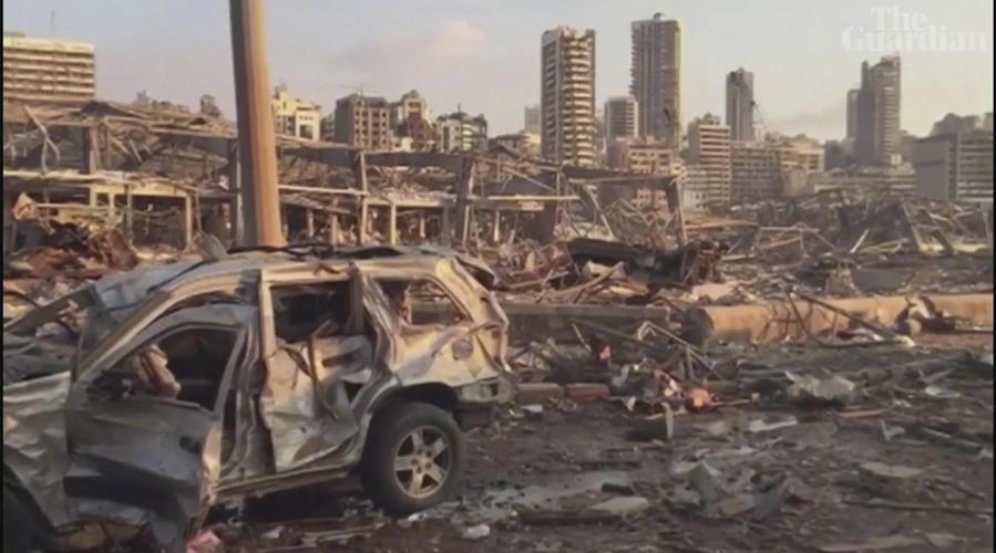 贝鲁特大爆炸!爆炸声波及整个城市,已经导致78人丧生