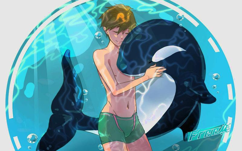 松冈凛动漫帅哥高清晰不同风格壁纸