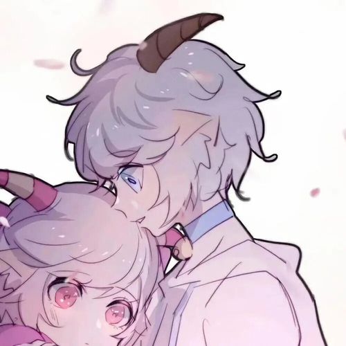 喜羊羊与美羊羊动漫情头丨情侣头像