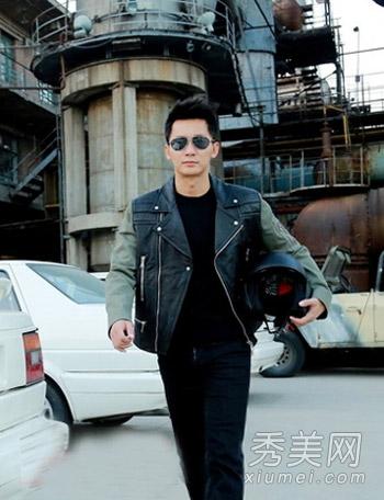 李晨冬季潮范街拍 飞机头时尚帅气