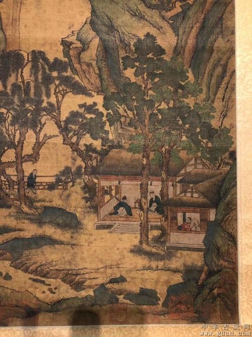 刘松年绢本山水人物