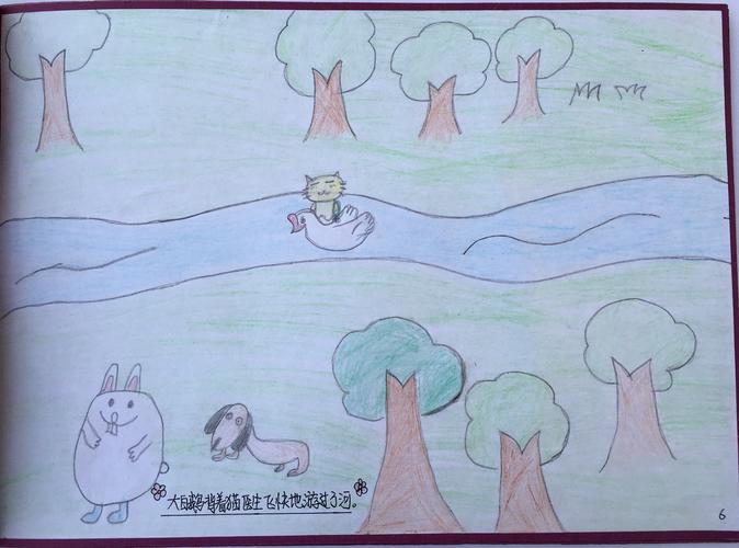 开平市龙胜镇龙胜小学绘本故事《猫医生过河》