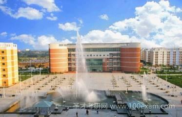 陕西中医学院校园风光_校园风景图片