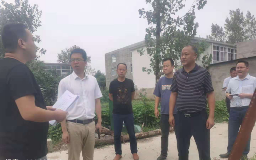 霍邱县委常委副县长何超督办省环保督察交办信访件整改工作