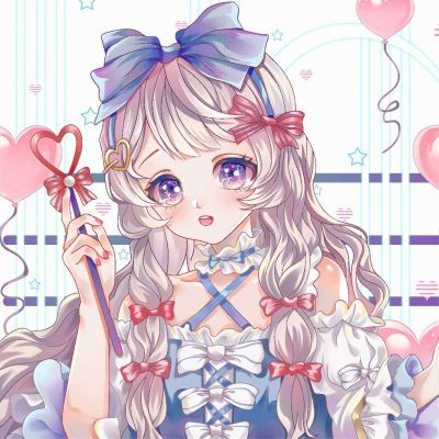 动漫闺蜜头像可爱