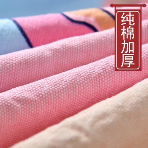老粗布床单纯棉三件套学生宿舍单人单件帆布厚款被单加厚棉麻亚麻