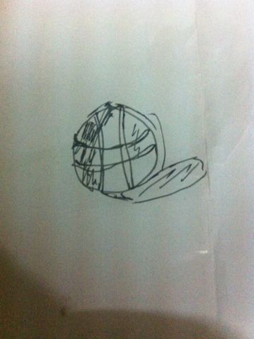 求大神帮忙,教我画3d铅笔画,最简单的,希望有详细的过程,和图.