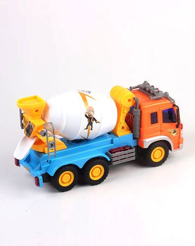 熊出没工程车套装光头强搅拌车