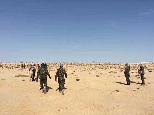 他在三毛待过的西撒哈拉做联合国军事观察员