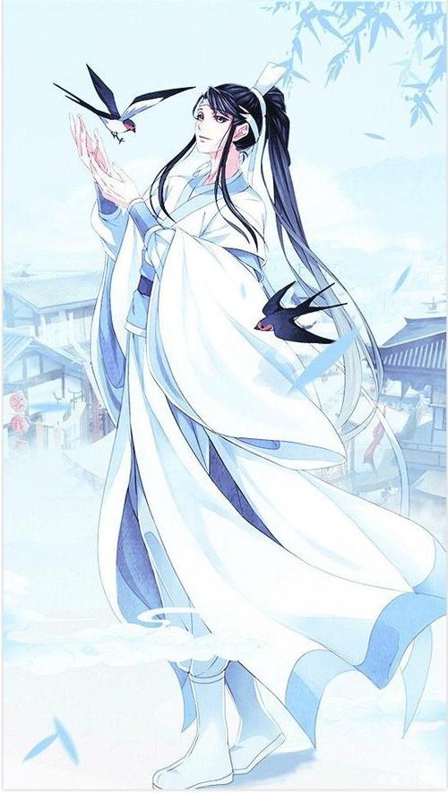 魔道祖师壁纸:为遇一人而入红尘,人去亦我去,此身