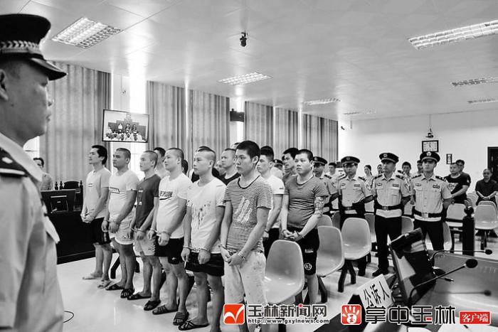 陆川县人民法院公开宣判一恶势力犯罪团伙