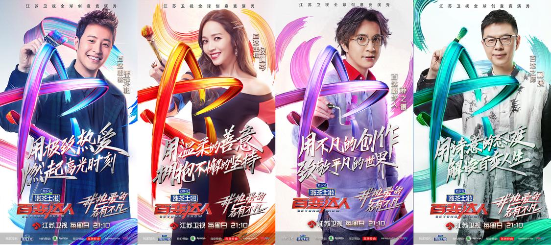 江苏卫视《百变达人》宣传海报
