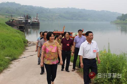 合川香龙镇人大代表督查《重庆市河道管理条例》执行