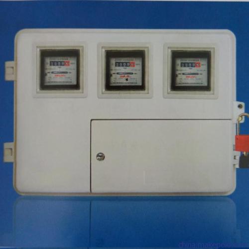 批发定做 smc玻璃钢3表位电表箱 配电箱 电缆分线箱 计量箱