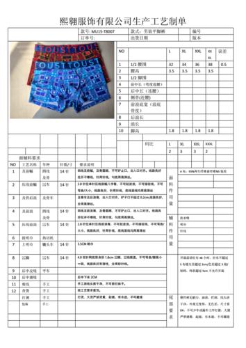 网站首页 海量文档 行业资料 纺织服装 内裤生产工艺单.doc