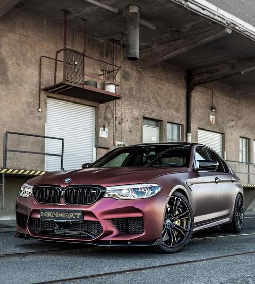 外观帅气 动力表现突出 宝马m5雷霆版实车