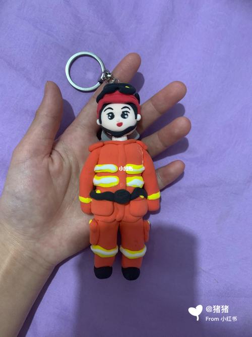 超轻粘土消防员996902_粘土_消防员_超轻粘土_兴趣爱好_手工