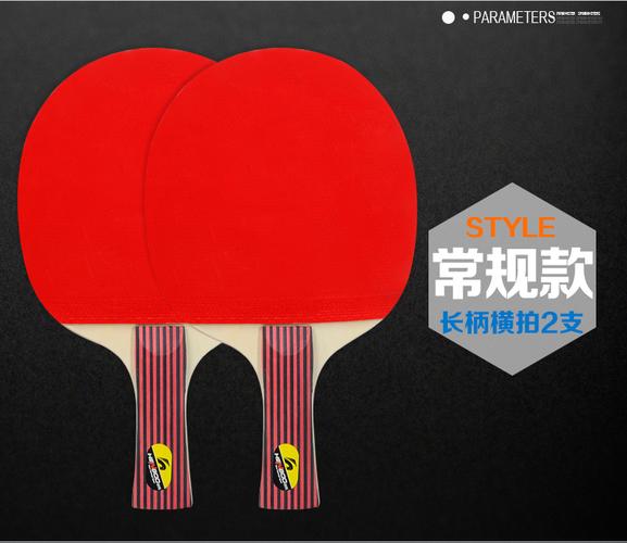 恒博乒乓球拍正品双拍初学者兵乓球拍直拍横拍bpq成品乒乓球拍ppq