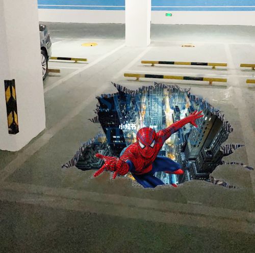 酷库涂鸦_涂鸦_彩绘_车位涂鸦_文化_绘画