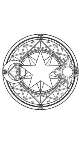 《魔卡少女樱》壁纸 魔法阵