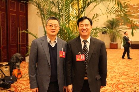 (由左至右)裴忠毅董事长,济南市政协副主席刘梦海