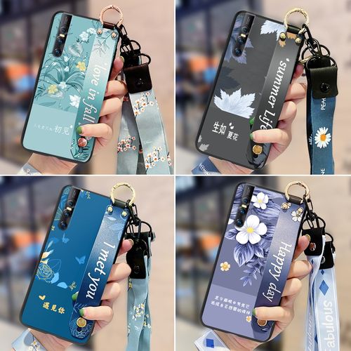 vivox27手机套壳最新款,手机套的种类 vivox27手机壳女款防摔硅胶软壳x27保护套潮牌简约小清新腕带vivox27